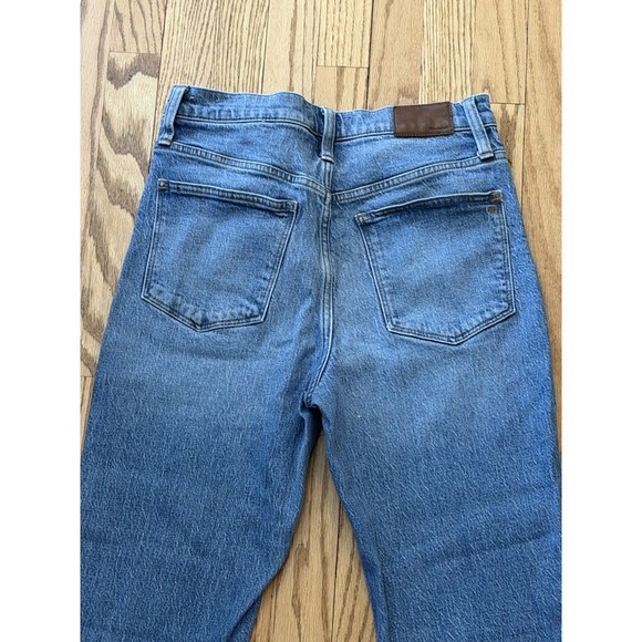 Madewell Jeans Women's Size 26 High Rise Slim BoyJean Denim Classic Straight - Picture 8 of 10